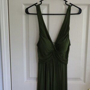 Dulce Carola Olive/Army Green Dress